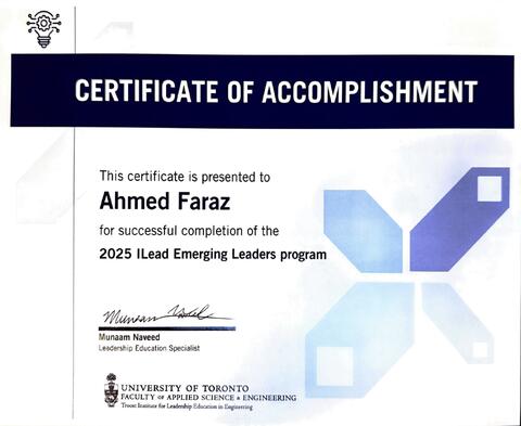 UofT ILead Certificate